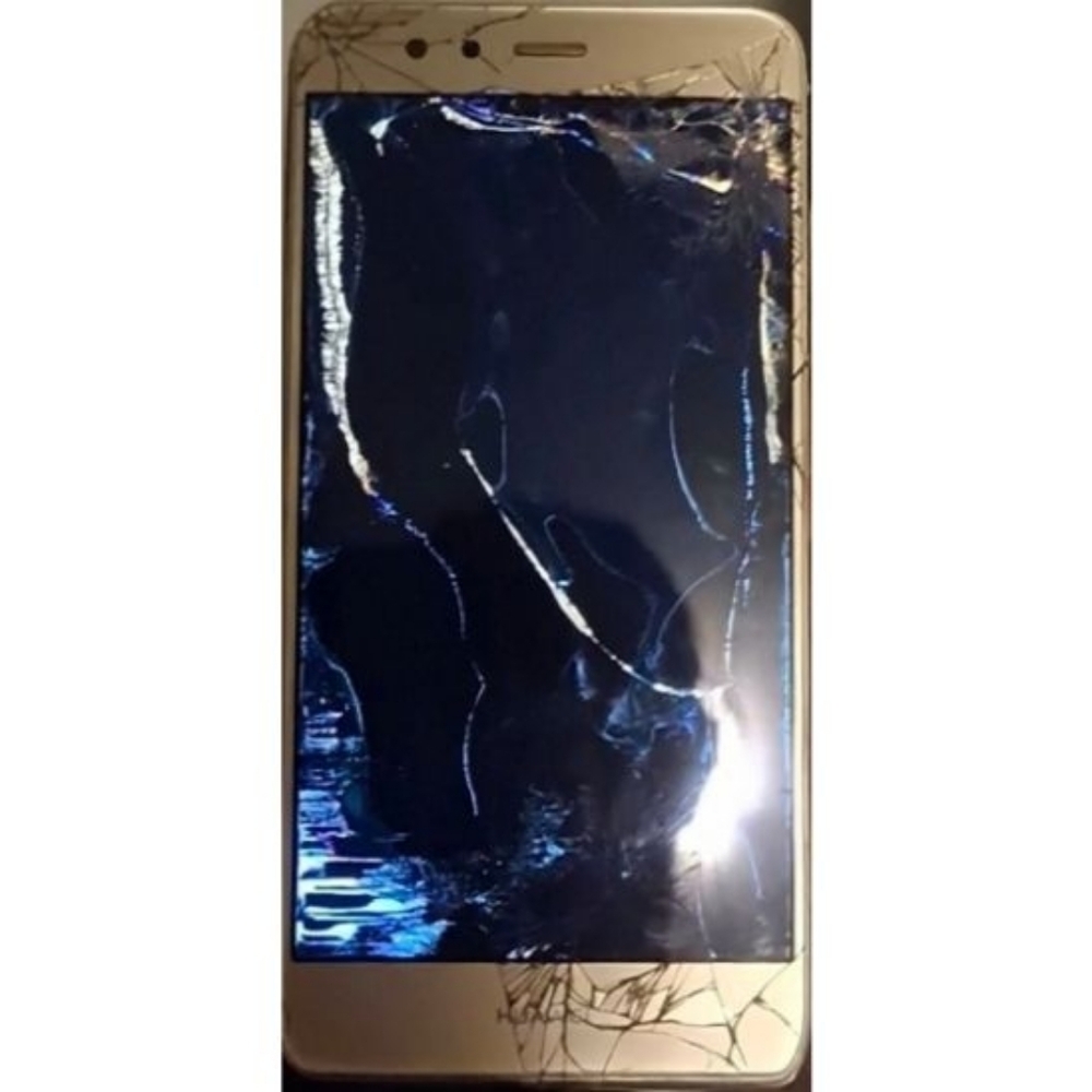 Huawei P10 Lite In Gold. Selling For Parts Only.